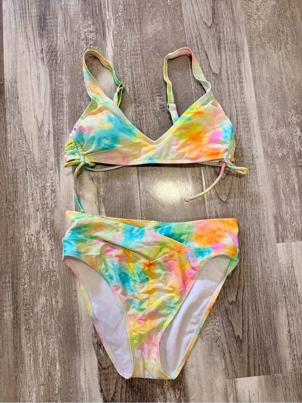 Tie-Dye Pastel Two-Piece Bikini Set